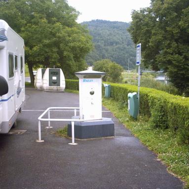 Aire camping-car