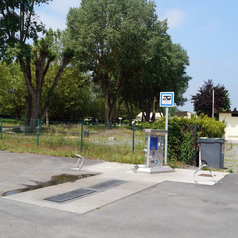 Aire camping-car