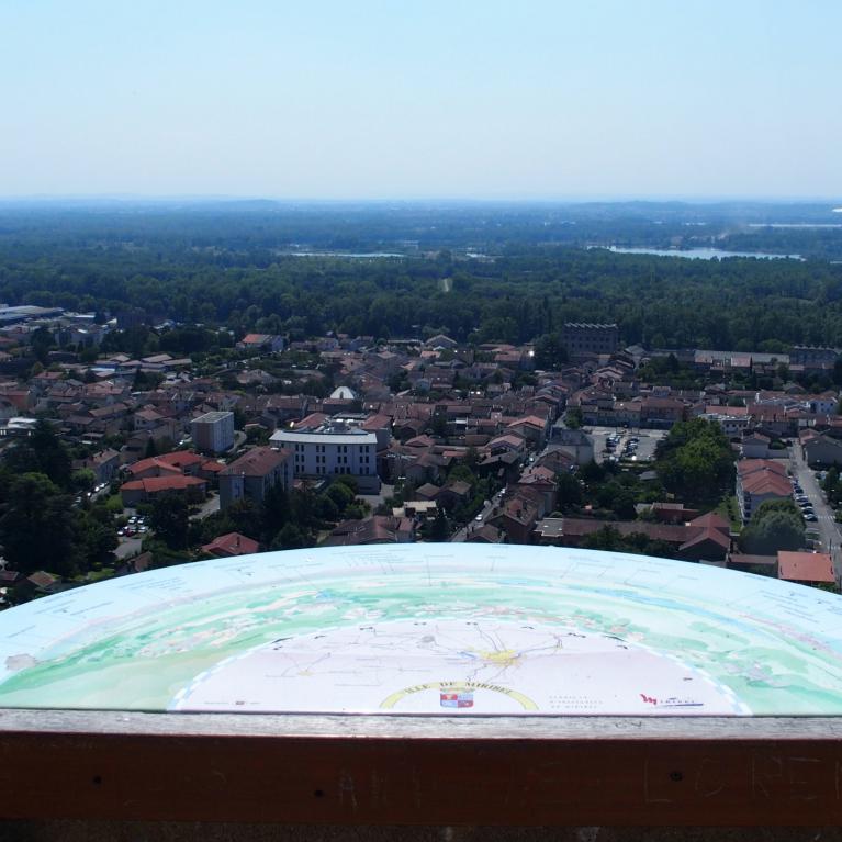 Panorama + table du Mas Rillier