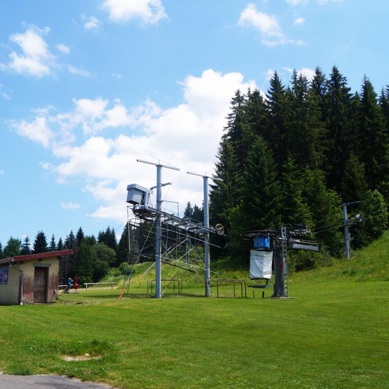 Piste, Station de la Source du Doubs