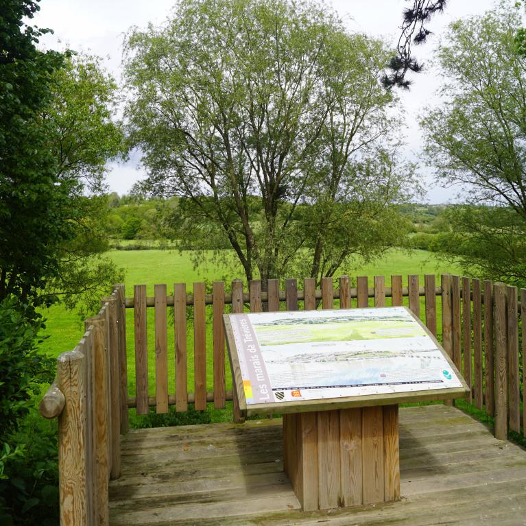 Observatoire sur l'Aure-Marais de Trévières