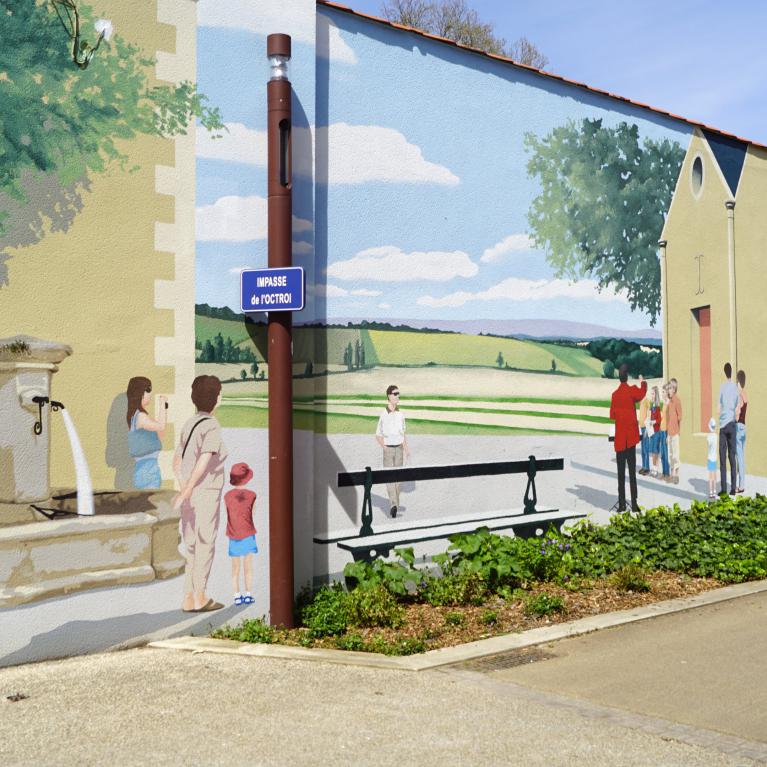 Fresque A impasse de l’Octroi